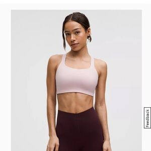 Lululemon Ultralu square-neck workout bra